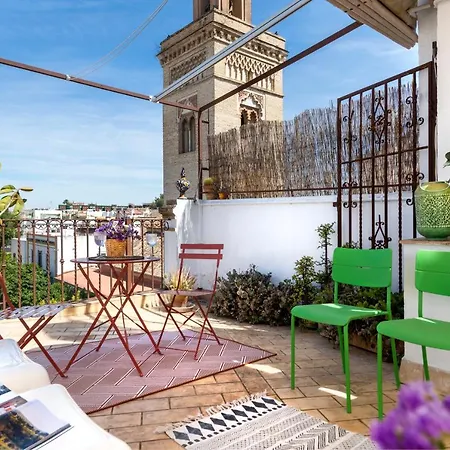 San Luis Luxury House With Terrace Villa Seville Exterior photo