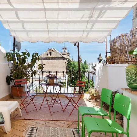 San Luis Luxury House With Terrace Villa Seville Exterior photo